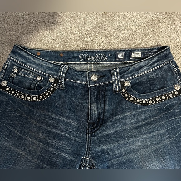 Miss Me low rise skinny jeans - Picture 1 of 6